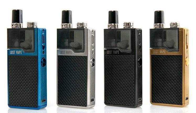 Lost Vape Orion Q (Gold Black Weave)